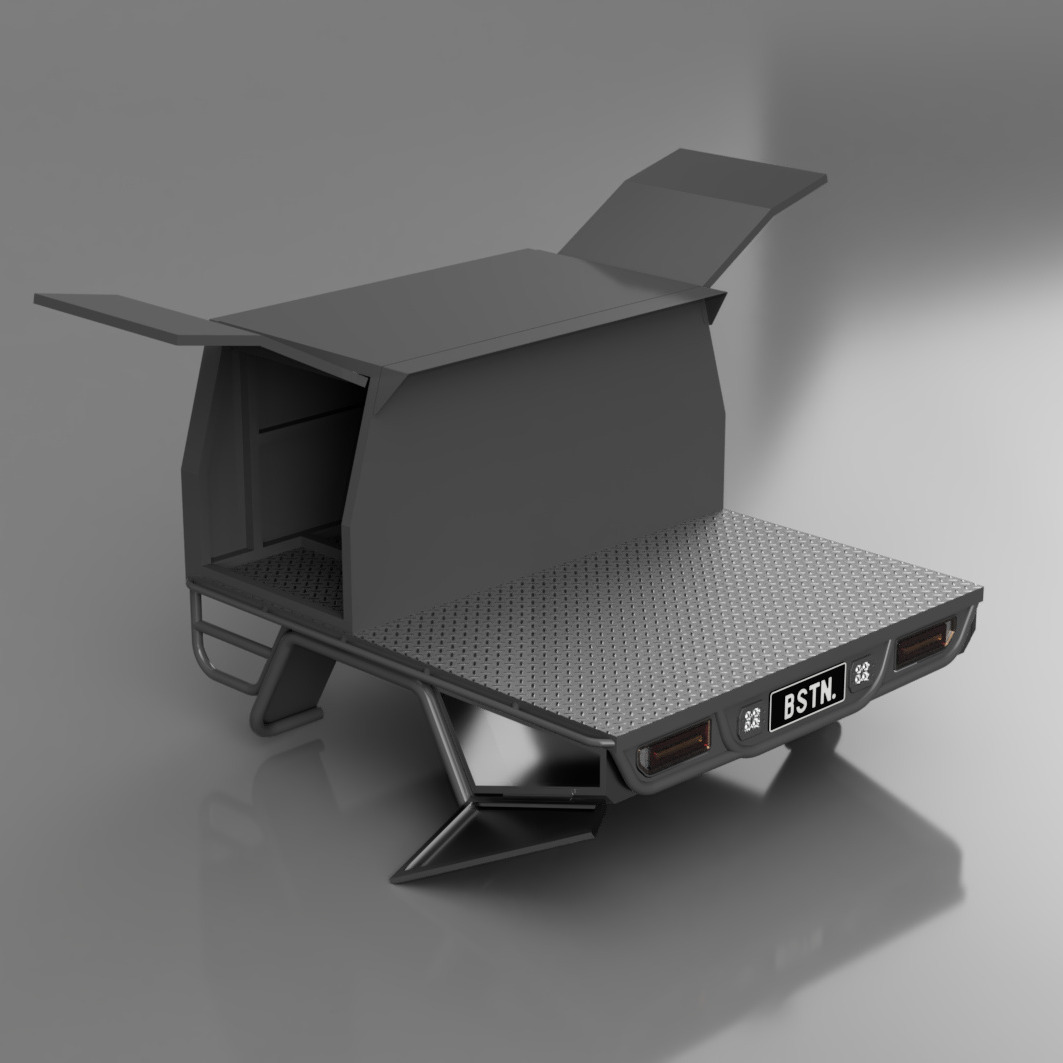 1780 × 2000 mm Tray — LN106 Single Cab (Beta Design) - Preview