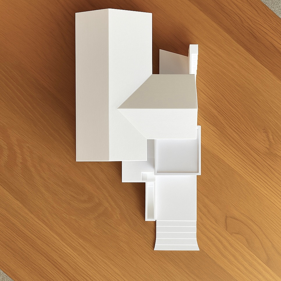 Mid-Century Home — 1:64 Scale Model - Media 2