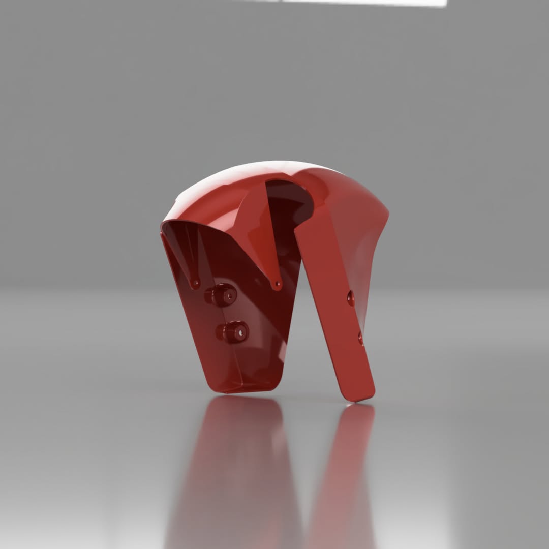CBR600RR GP Style Front Fender Prototype - Media 4