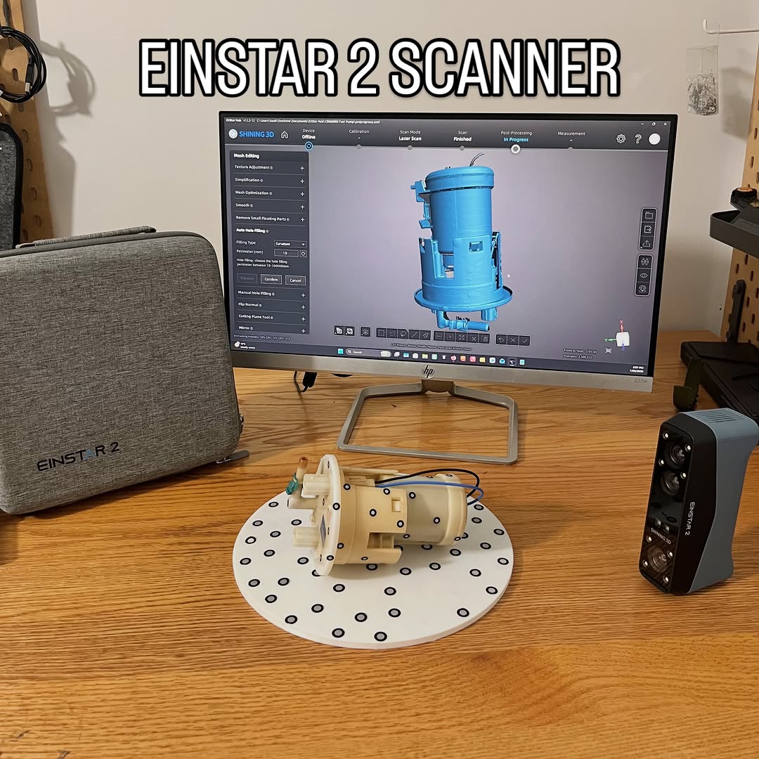 Fuel Pump 3D Scan — Honda CBR600RR - Preview