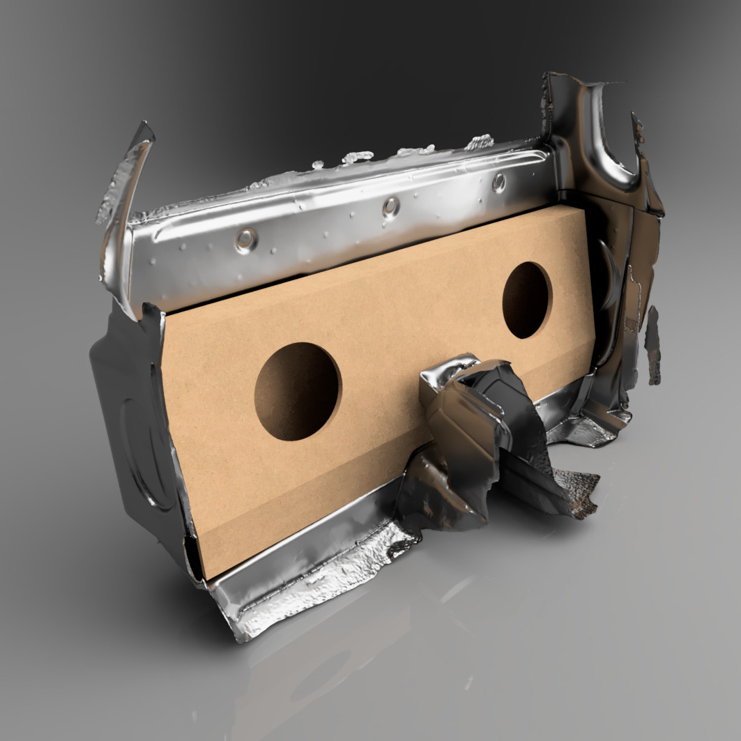 Subwoofer Box — FG Falcon Ute - Preview